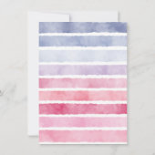 Spring Bunny Birthday Kaart (Achterkant)