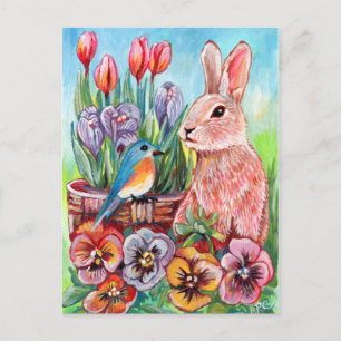 Spring Bunny Briefkaart