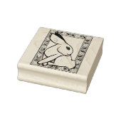 Spring Bunny Konijn Pasen Ostara Rubberstempel (Stempel)