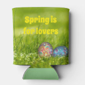 Spring Bunny Lovers Blikjeskoeler (Achterkant)
