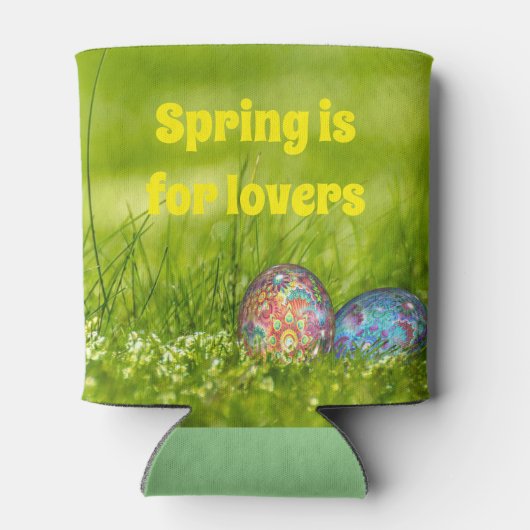 Spring Bunny Lovers Blikjeskoeler (Achterkant)