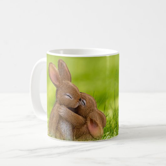 Spring Bunny Lovers Koffiemok (Voorkant links)