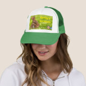 Spring Bunny Lovers Trucker Pet (In situ)