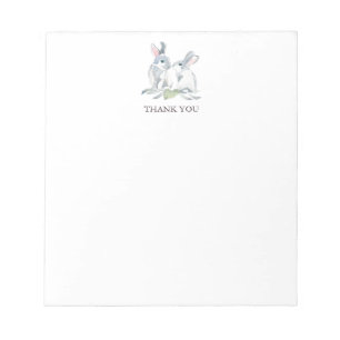 Spring Bunny Specialized Stationery Dank u Notitieblok
