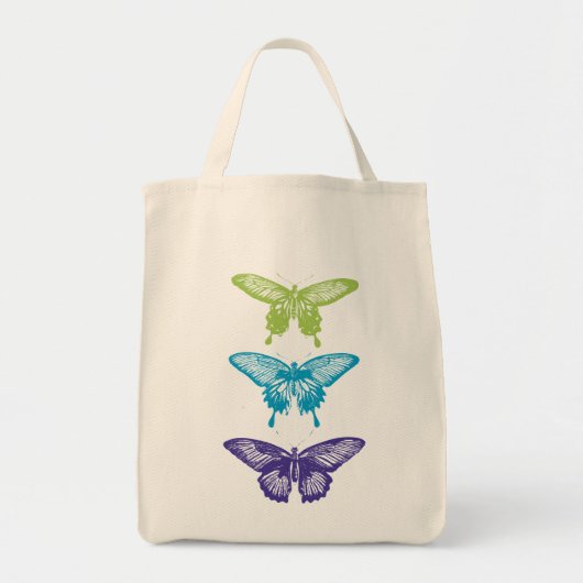 Spring Butterflies Bag Tote Bag (Voorkant)