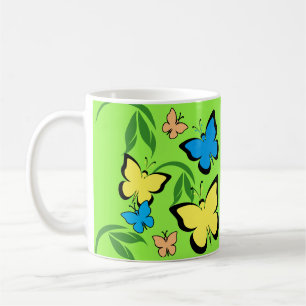 Spring Butterfly Patroon Koffiemok