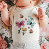 Spring Butterfly Romper