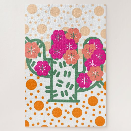 Spring Cactus Legpuzzel (Verticaal)