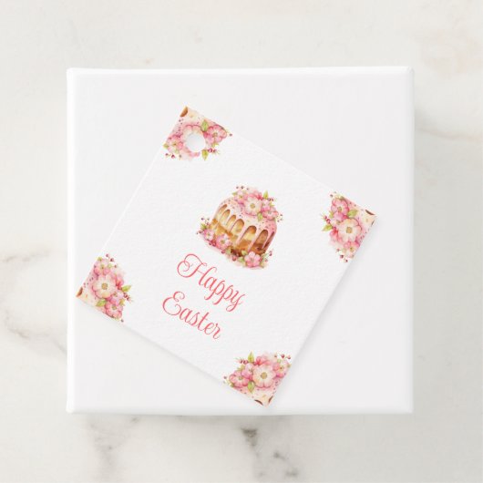 Spring Cake Easter Brunch Bedankjes Labels (In situ)