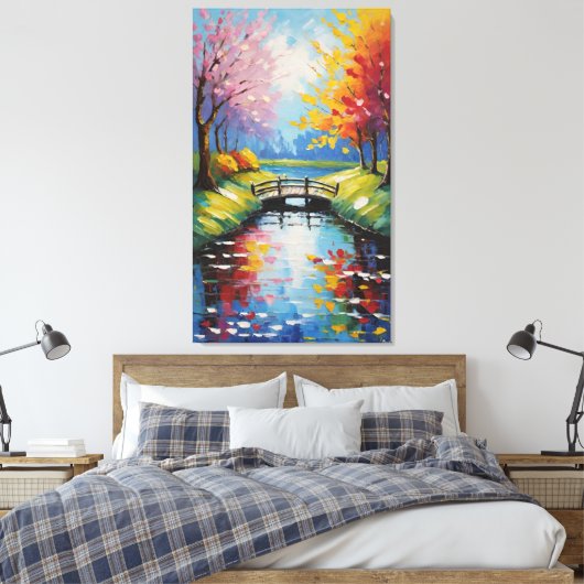 Spring Canvas Afdruk (Insitu (Slaapkamer))