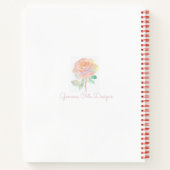 Spring cat bullet journal Spiral Carnet (Dos)