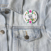Spring Cat Button (In situ)