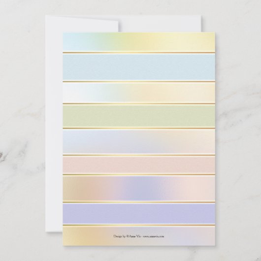 Spring Celebration Bubbles en Brunch Invitation Kaart (Achterkant)