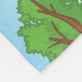 Spring Celebration in the Kinzville Park Fleece Deken (Hoek)