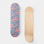 Spring Cherry Blosheiblauw Skateboard (Voorkant)