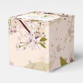 Spring Cherry Blossom Birthday Favor Box Bedankdoosjes (Voorkant Zijde)