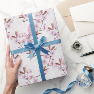 Spring Cherry Blossom Branches Cadeaupapier