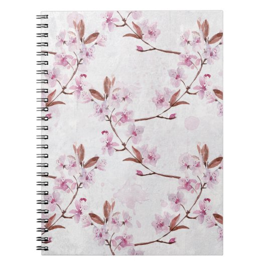 Spring Cherry Blossom Branches Notitieboek (Voorkant)