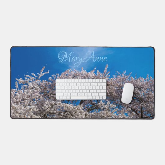 Spring Cherry Blossom Bureaumat (Keyboard & Muis)