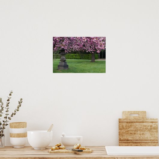 Spring Cherry Blossom Poster (Keuken)