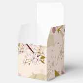 Spring Cherry Blossom Vrijgezellenfeest Favor Box Bedankdoosjes (Geopend)