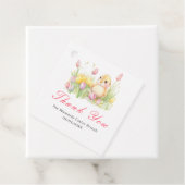Spring Chick Easter Brunch Bedankjes Labels (In situ)