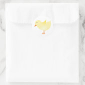 Spring Chick Ronde Sticker (Tas)