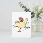 Spring Chicken Briefkaart (Staand voorkant)