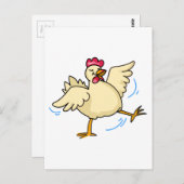 Spring Chicken Briefkaart (Voorkant / Achterkant)