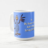Spring Chicken Koffiemok (Voorkant links)