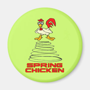 Spring Chicken Magneet