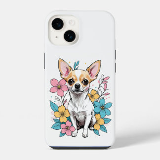 Spring Chihuahua iPhone 14 Hoesje