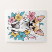 Spring Chihuahua Legpuzzel (Horizontaal)