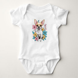Spring Chihuahua Romper