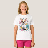 Spring Chihuahua T-shirt (Voorkant volledig)