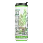 Spring City Lime Green Thermal Tumbler Thermosbeker (Gedraaid links)