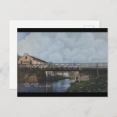 Spring City PA Schuylkill Canal Briefkaart (Voorkant / Achterkant)