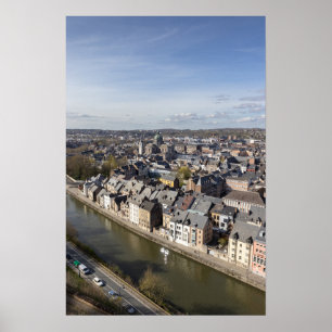 Spring Cityscape Namen, België Poster