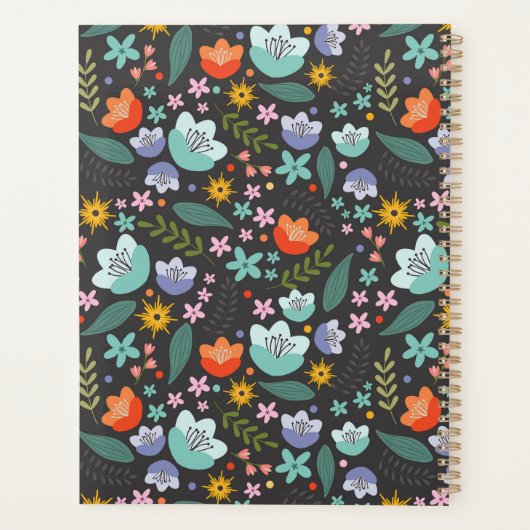 Spring Colorful Flowers 20XX Planner (Dos)
