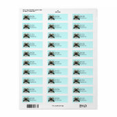 Spring Covered Bridge Etiket (Full Sheet)