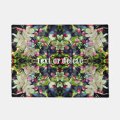 Spring Crabapple Blossom Personalized Deurmat (Voorkant)