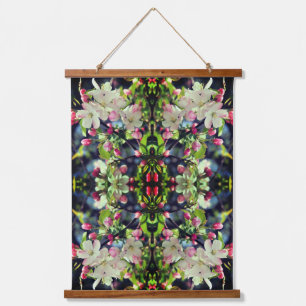 Spring Crabapple Blossoms Abstract Hangend Wandkleed