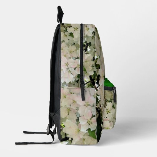 Spring Crabapple Flower Blossom Personalized Bedrukte Rugzak (Links)