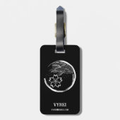 Spring Crest Bagagelabel (Achterkant verticaal)