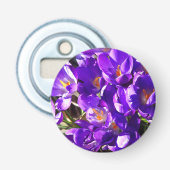 SPRING CROCUS BUTTON FLESOPENER (Voorkant)