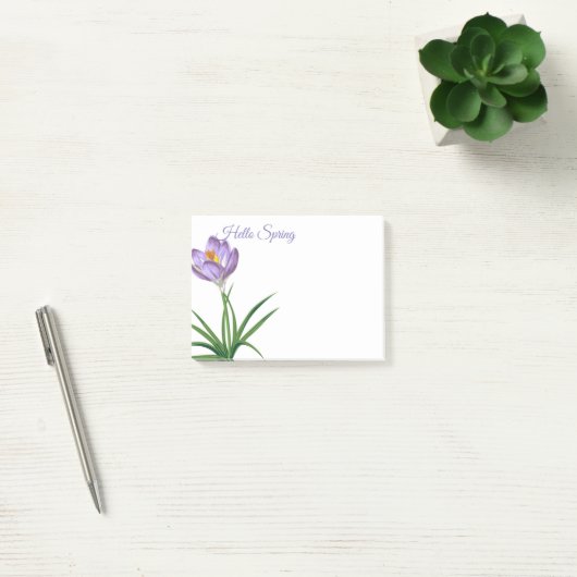 Spring Crocus Post-it-Notes Post-it® Notes (Kantoor)