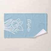 Spring Daffodil  (Serviette à main)