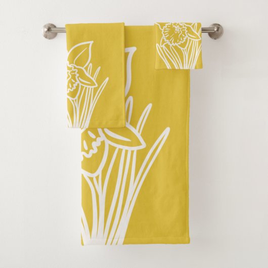 Spring Daffodil Bad Handdoek (Insitu)