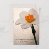 Spring Daffodil Bedankt voor je medeleven (Voorkant / Achterkant)