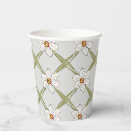 Spring Daffodil Flowers Baby shower Papieren Bekers